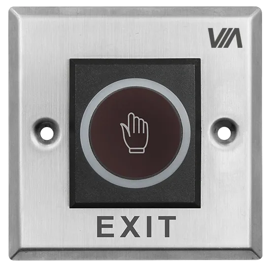 VIA Security VB8686M (комбінована метал/пластик) Безконтактна кнопка виходу