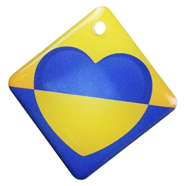 RFID KEYFOB EM RW HEART Брелок