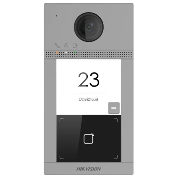 DS-KV8113-WME1(C)/Flush 2 Мп IP-виклична панель IP65, IK08 з Wi-Fi