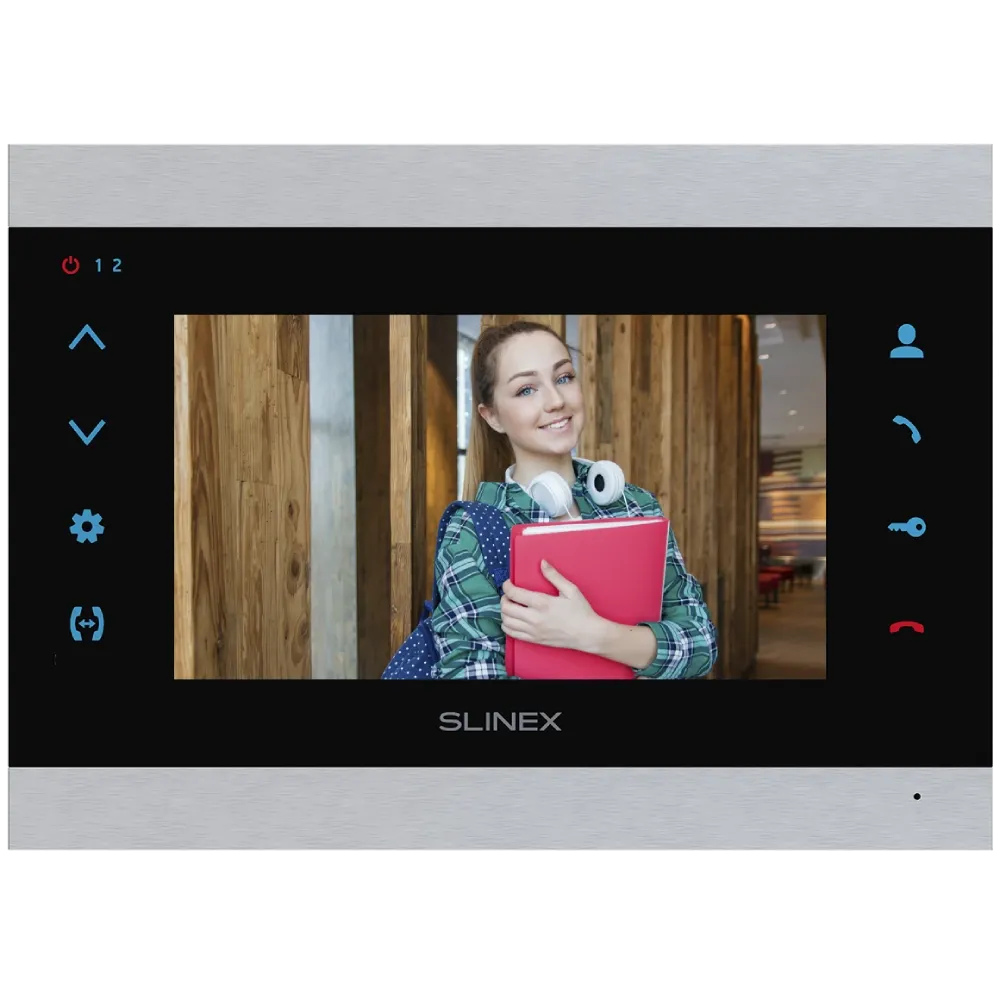 Slinex SL-07N Cloud 7" дюймів silver/black Відеодомофон