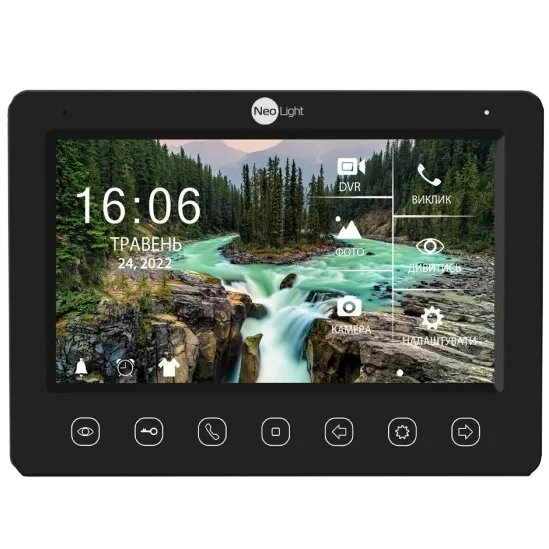 NeoLight KAPPA+ HD WF Black Видеодомофон