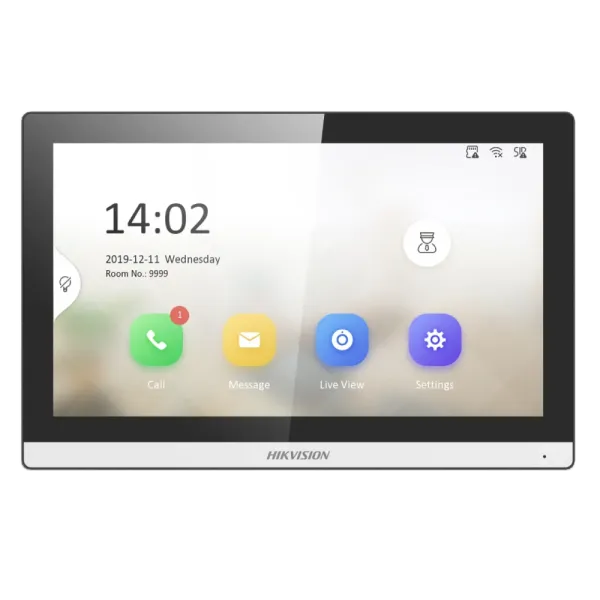 DS-KH6350-TE1 7" дюймів Відеодомофон Hikvision