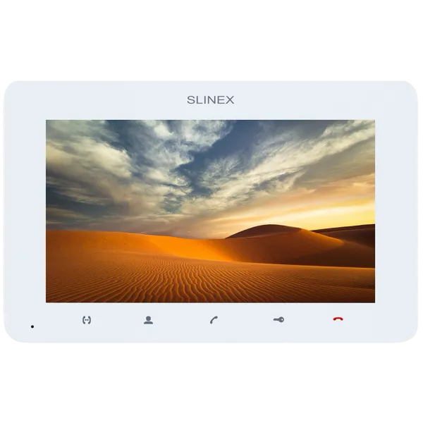 Slinex ML-17HD(Black) + SM-07MHD(White) Комплект відеодомофону