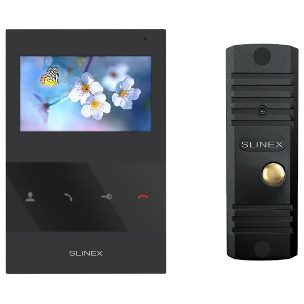 Slinex SQ-04(Black)+ML-16НD(Black) Комплект відеодомофону