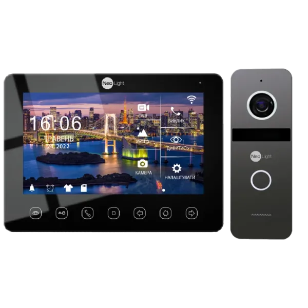 NeoLight NeoKIT HD WF B/Graphite Комплект відеодомофону