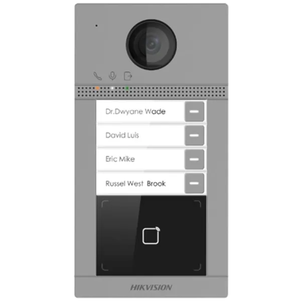DS-KV8413-WME1(C)/Flush/Europe BV Виклична панель з Wi-Fi