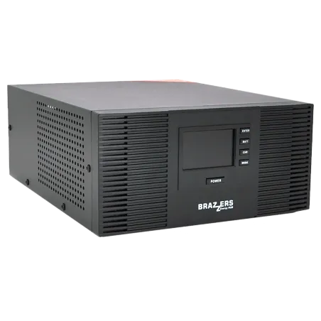 BRAZZERS BRSW-LFP-600 (500Вт) ДБЖ під зовнішній АКБ 12V(LiFePo4/GEL/AGM), струм заряду 10/20A