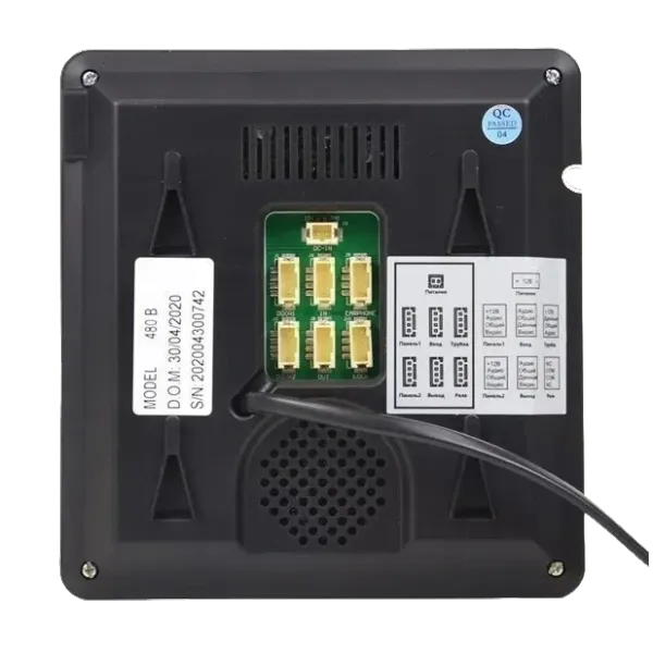 BCOM BD-480M Black Kit Комплект відеодомофона