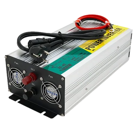 RITAR RSCU-1000 12V/220V, 1000W Инвертор напряжения с правильной синусоидой 1xShuko, 1xUSB