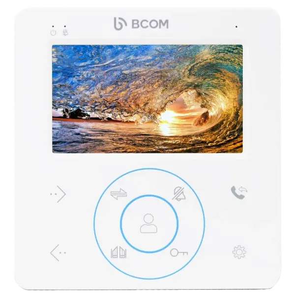 BCOM BD-480 White Відеодомофон