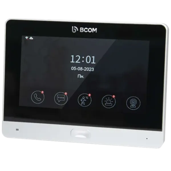 BCOM BD-760FHD/T Silver Відеодомофон