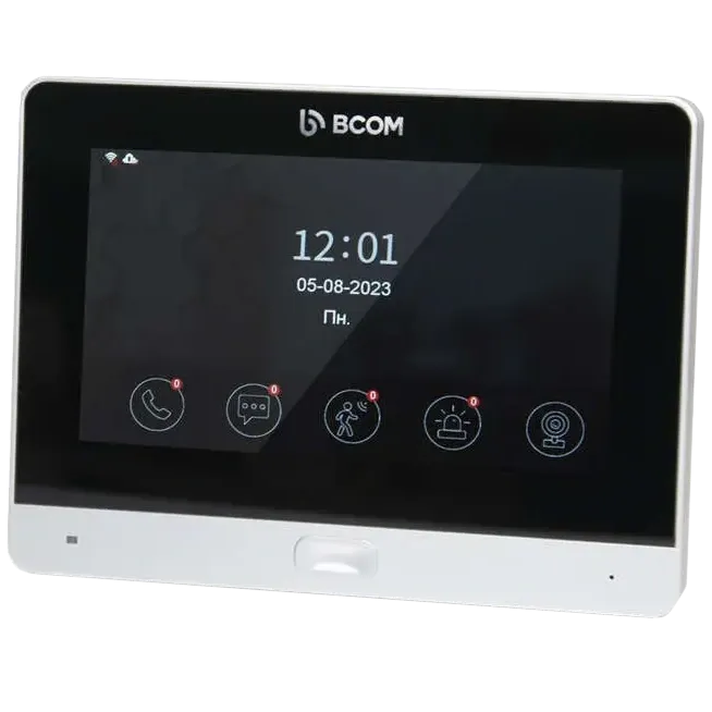 BCOM BD-760FHD/T Silver Відеодомофон