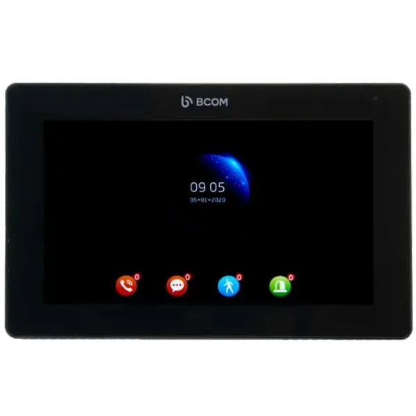 BCOM BD-770FHD/T Black Відеодомофон