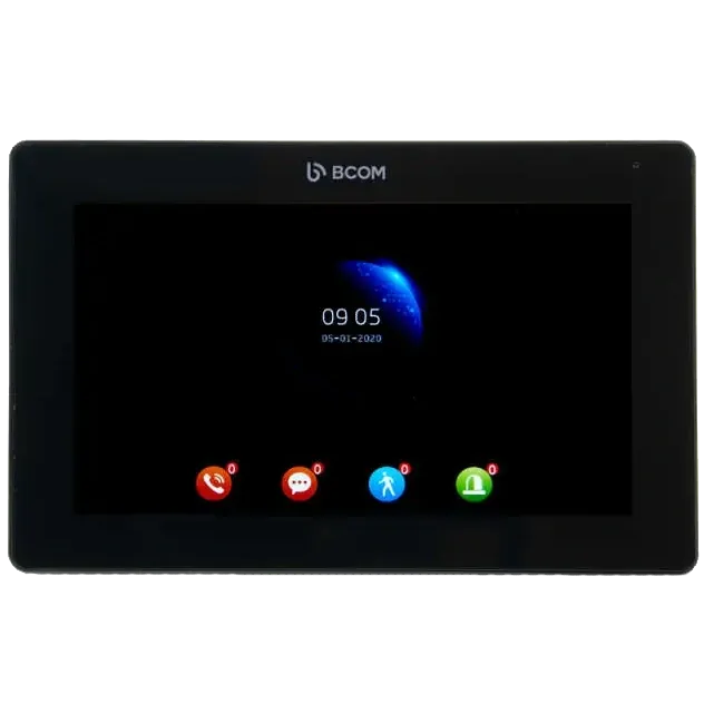 BCOM BD-770FHD/T Black Відеодомофон