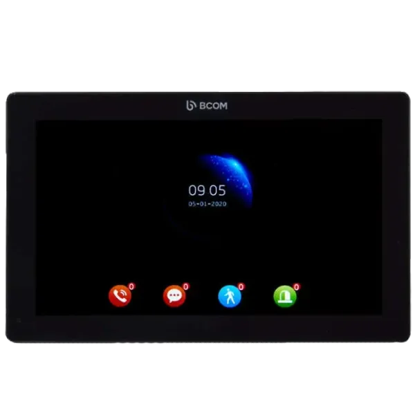 BCOM BD-1070FHD Black Відеодомофон