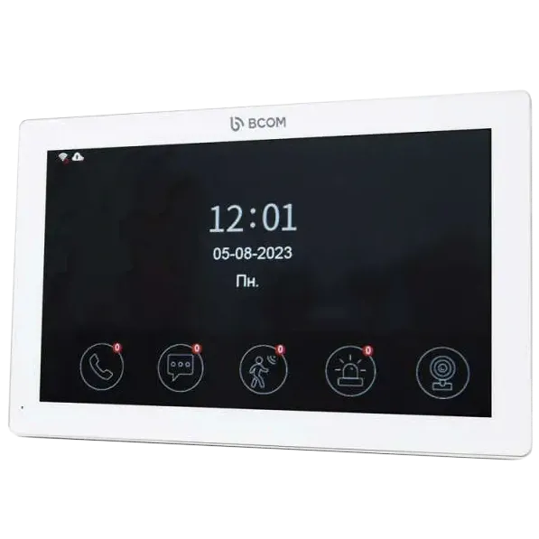 BCOM BD-1070FHD White Відеодомофон