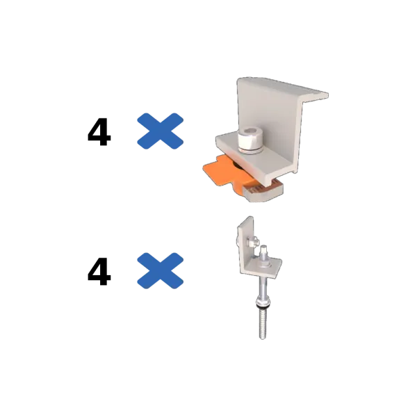 MetalTile I до металочерепиці Комплект кріплень Kripter