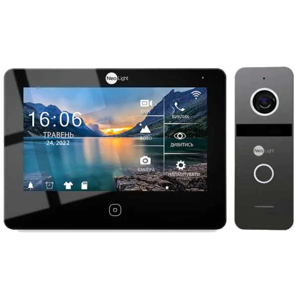 Neolight NeoKIT HD Pro WF B/Graphite Комплект відеодомофона
