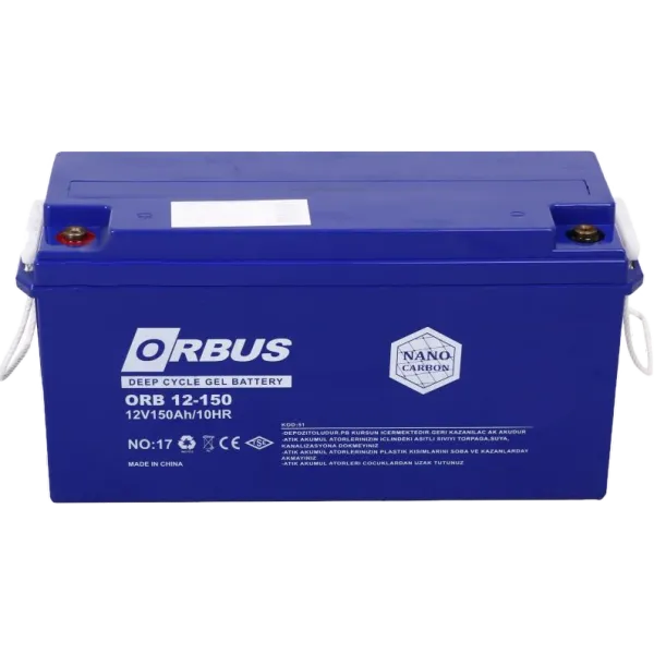 ORBUS CG12150 150A•г 12В гелева Свинцево-кислотна акумуляторна батарея
