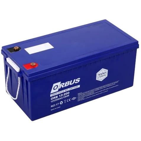 ORBUS CG12200 200A•г 12В гелева Свинцево-кислотна акумуляторна батарея
