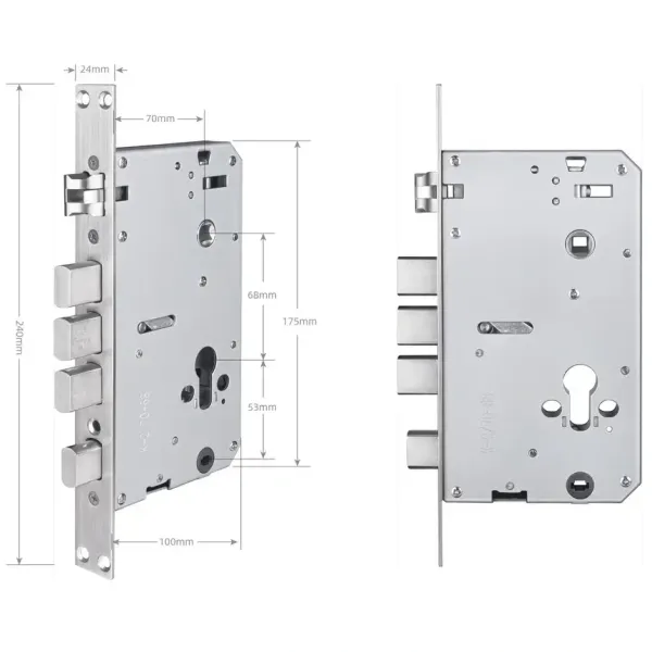 SEVEN LOCK 7068 Врізна частина