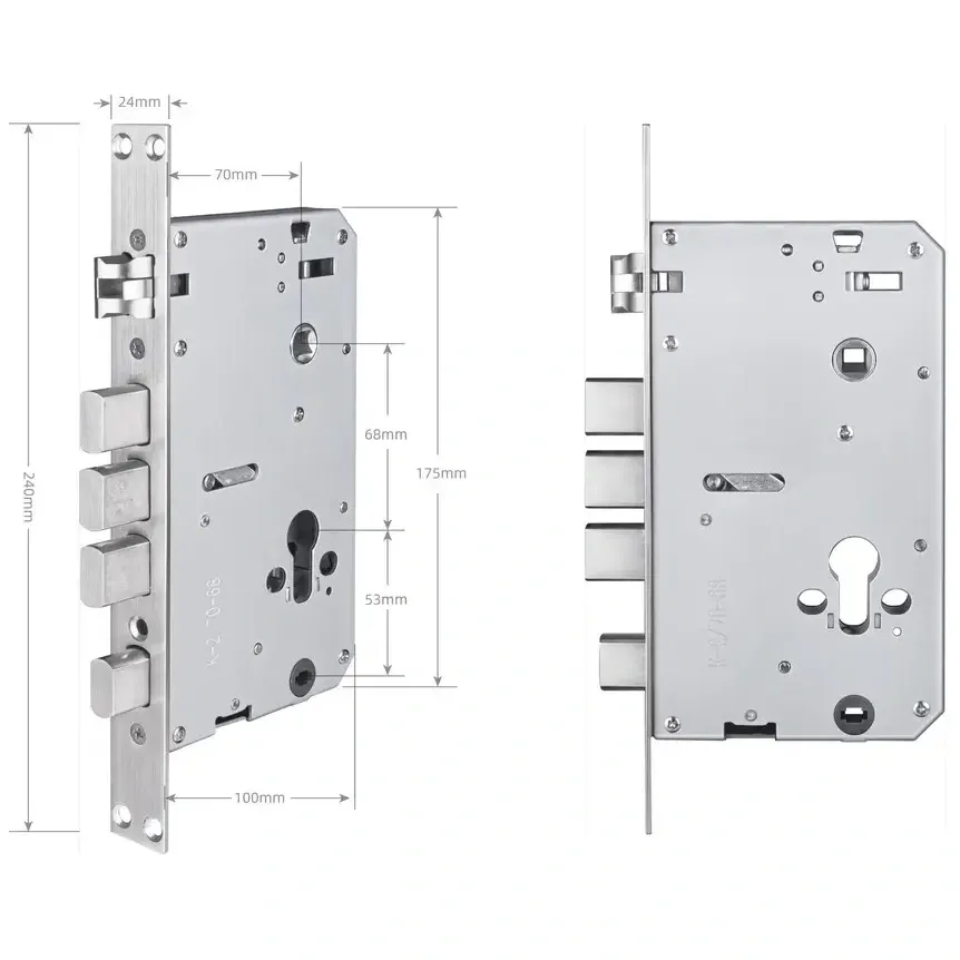 SEVEN LOCK 7068 Врізна частина