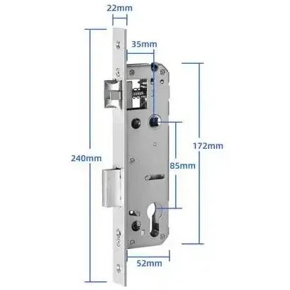 SEVEN LOCK 3585 Врізна частина