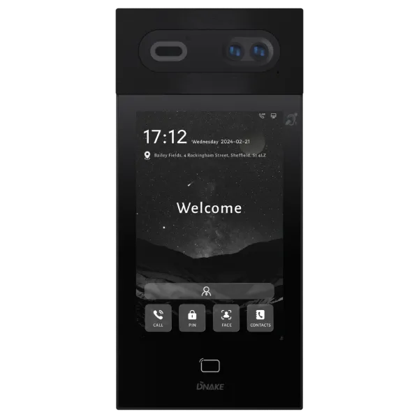 Dnake S617/S (накладна) S617 Android 8" IPS IK08 Виклична панель