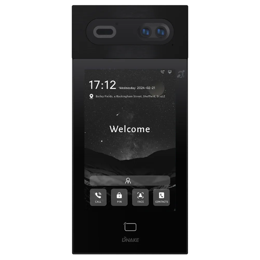 Dnake S617/S (накладна) S617 Android 8" IPS IK08 Виклична панель
