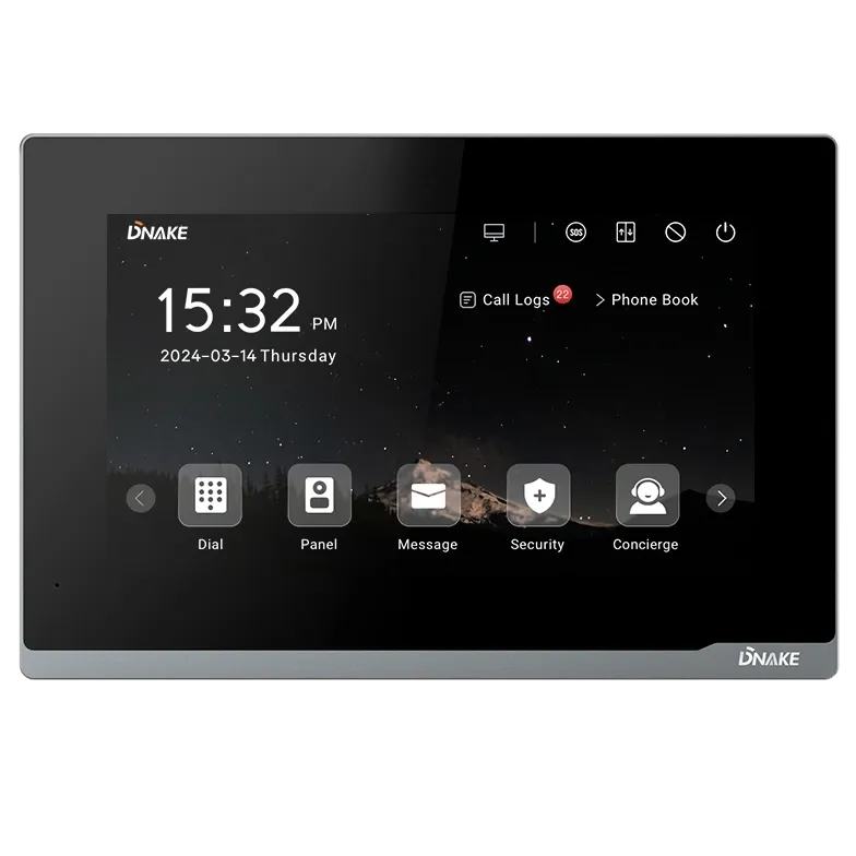 Dnake E217W 7" Linux Відеодомофон з Wi-Fi