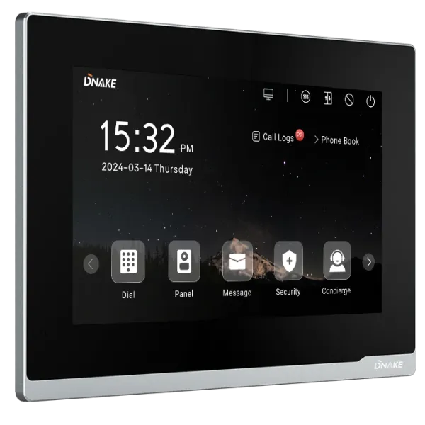 Dnake E217W 7" Linux Відеодомофон з Wi-Fi