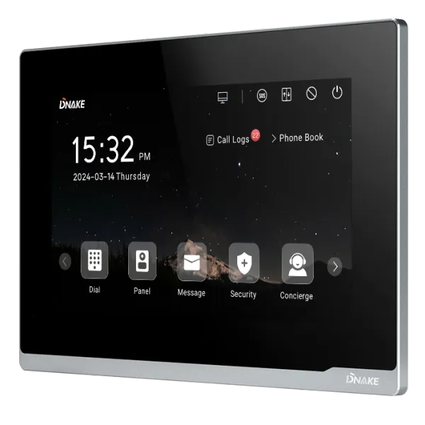 Dnake E217W 7" Linux Відеодомофон з Wi-Fi