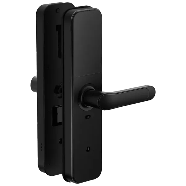 SEVEN LOCK SL-7766BF black (без врізної частини) Розумний дверний біометричний замок