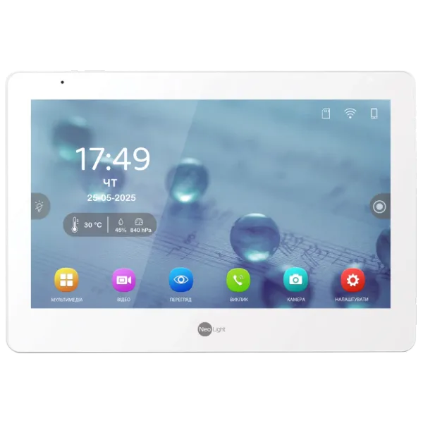 MEZZO Hybrid White Відеодомофон NeoLight