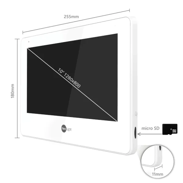 MEZZO Hybrid White Відеодомофон NeoLight