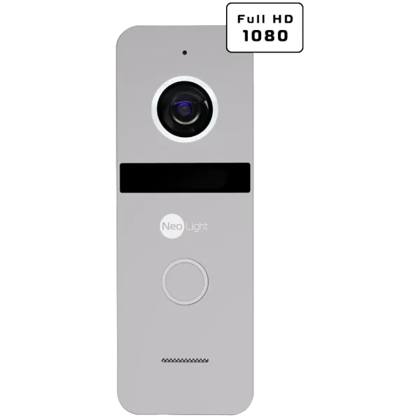 Neolight ALPHA Hybrid Black + SOLO FHD Silver Комплект відеодомофону