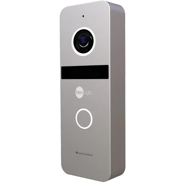 Neolight ALPHA Hybrid Black + SOLO FHD Silver Комплект відеодомофону