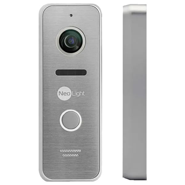 Neolight ALPHA Hybrid Black + PRIME FHD Silver з кутком Комплект відеодомофону