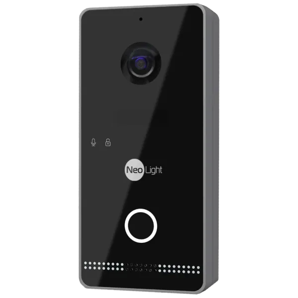 Neolight ALPHA Hybrid Black + OPTIMA IPW Black Комплект відеодомофону