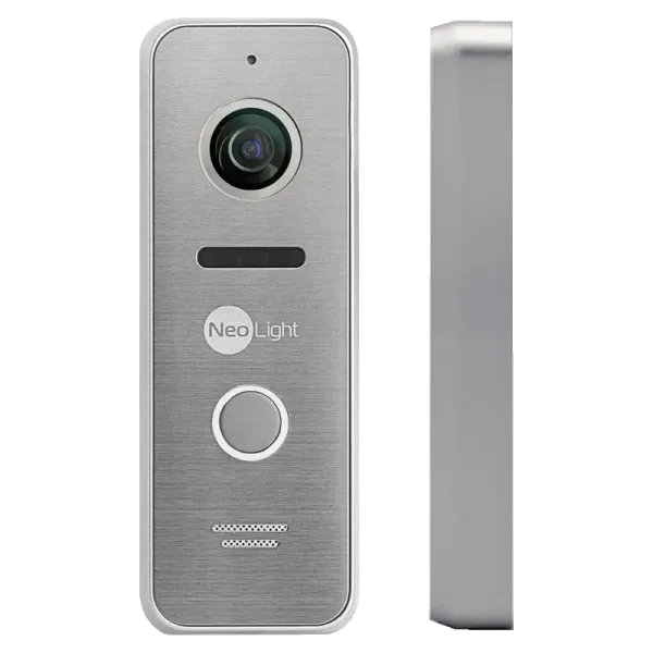 Neolight MEZZO Hybrid + PRIME FHD Silver з кутком Комплект відеодомофону