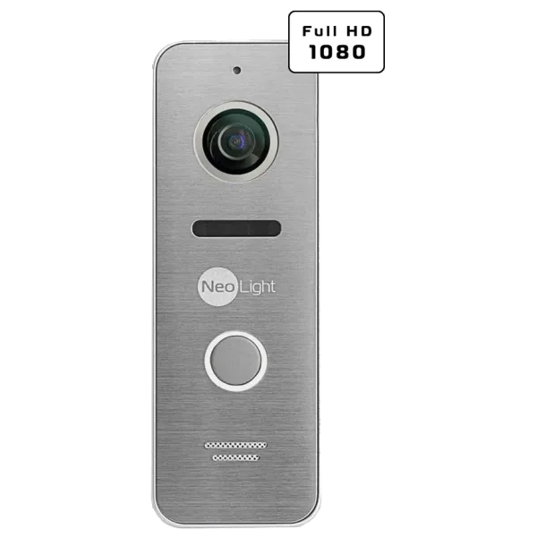 Neolight MEZZO Hybrid + PRIME FHD Silver з кутком Комплект відеодомофону