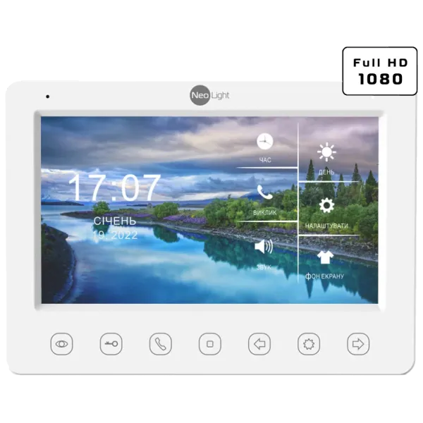 Neolight KAPPA+ HD WF + PRIME FHD Black з кутком Комплект відеодомофону