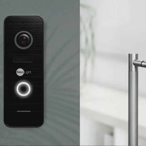 Neolight KAPPA+ HD WF + PRIME FHD Black з кутком Комплект відеодомофону
