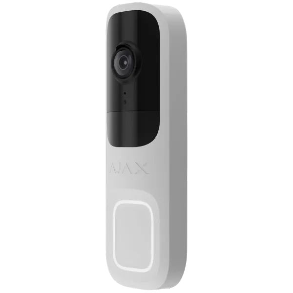 Ajax Doorbell White RAL 9003 Відеодзвінок
