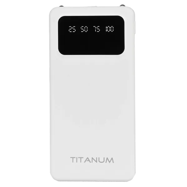 TITANUM OL21 White 10000mAh Повербанк