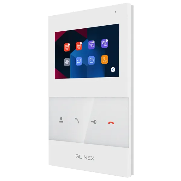 Slinex SQ-04 White + ML-17HR Graphite Комплект відеодомофону