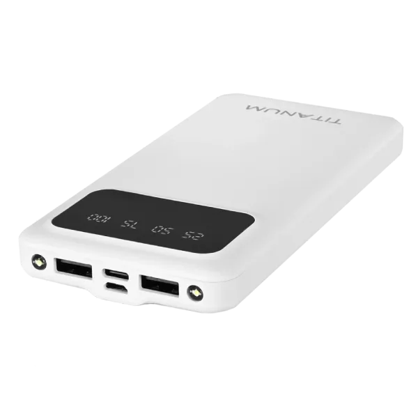 TITANUM OL21 White 10000mAh Повербанк
