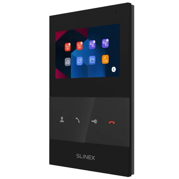 Slinex SQ-04 Black + ML-17HR Graphite Комплект відеодомофону